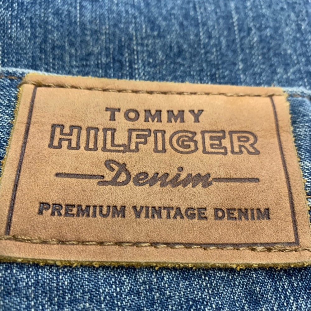 Tommy Hilfiger Blue Jeans Mens 36 X 32 Classic Fit Straight Leg Vintage - Picture 3 of 9